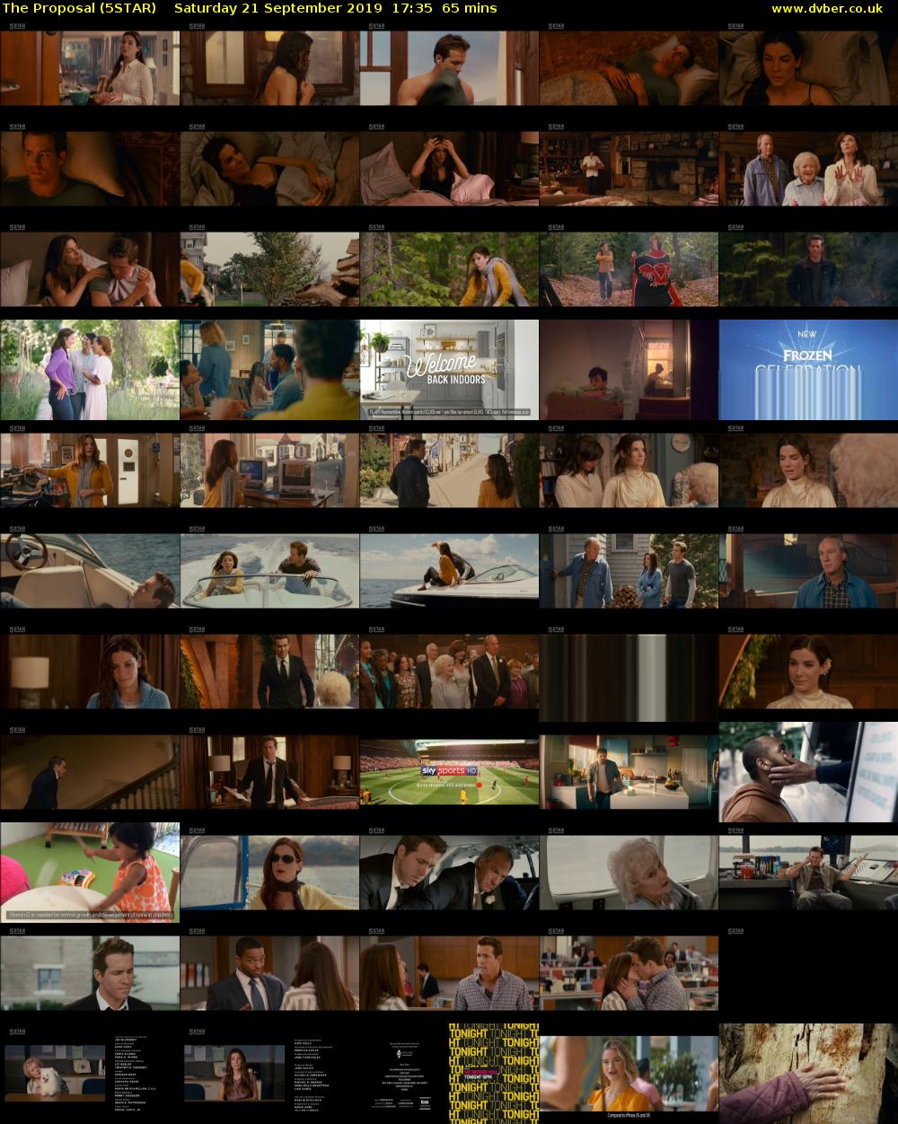 The Proposal (5STAR) Saturday 21 September 2019 17:35 - 18:40