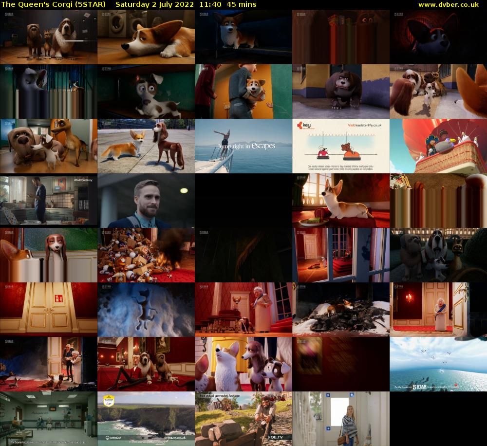 The Queen's Corgi (5STAR) Saturday 2 July 2022 11:40 - 12:25