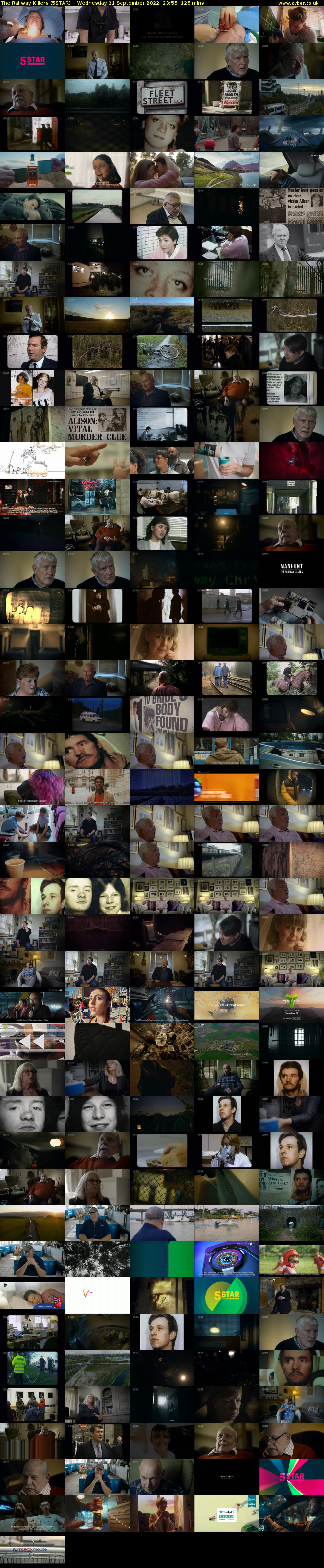 The Railway Killers (5STAR) Wednesday 21 September 2022 23:55 - 02:00