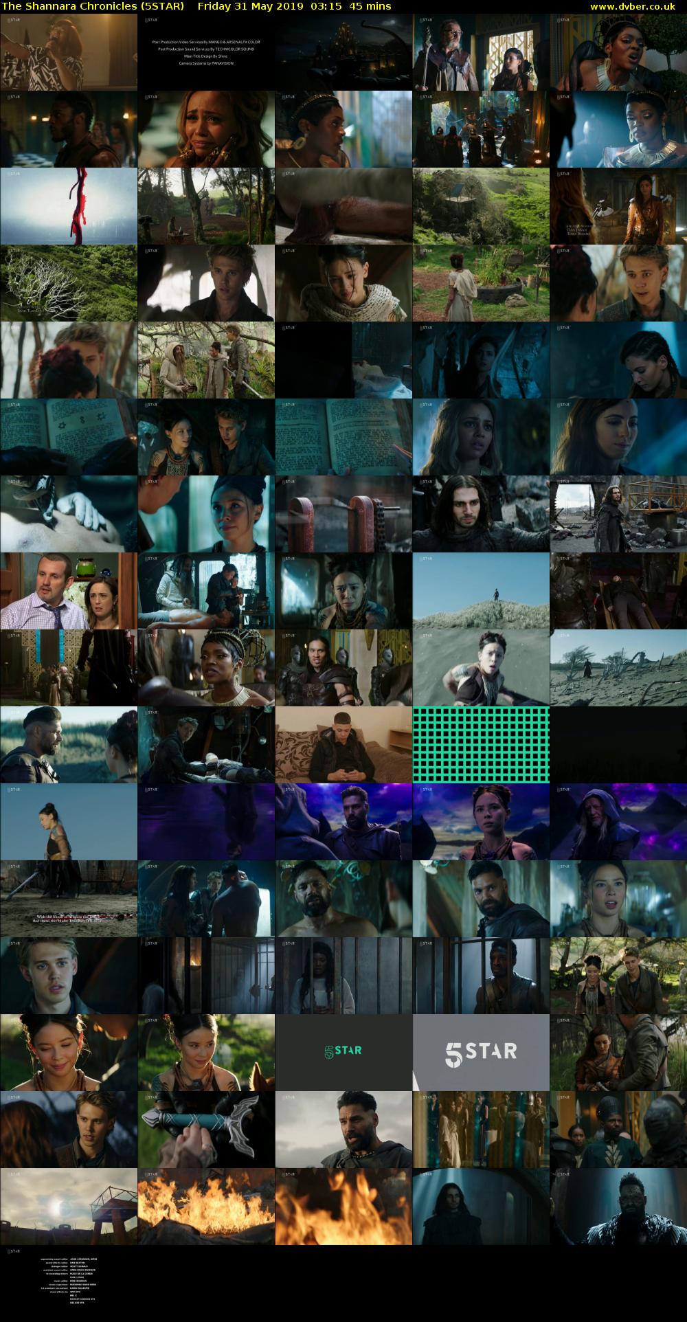 The Shannara Chronicles (5STAR) Friday 31 May 2019 03:15 - 04:00