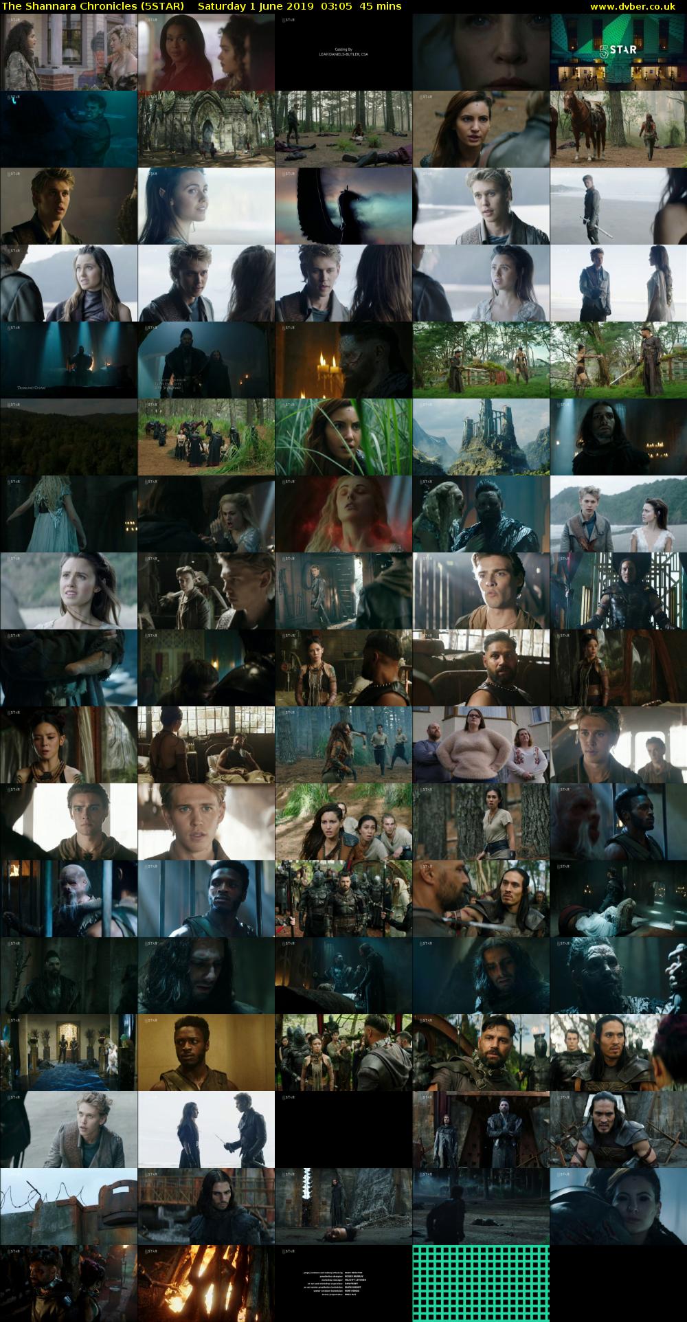 The Shannara Chronicles (5STAR) Saturday 1 June 2019 03:05 - 03:50