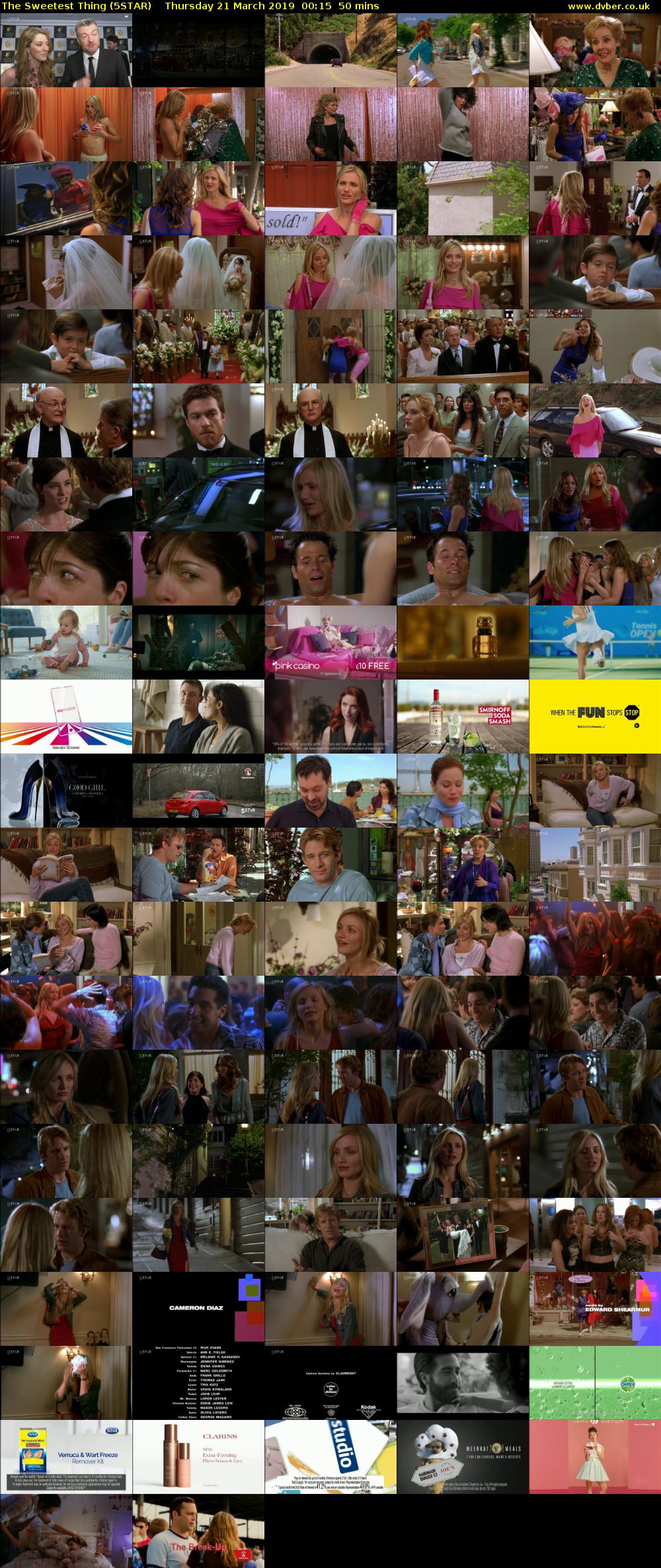 The Sweetest Thing (5STAR) Thursday 21 March 2019 00:15 - 01:05