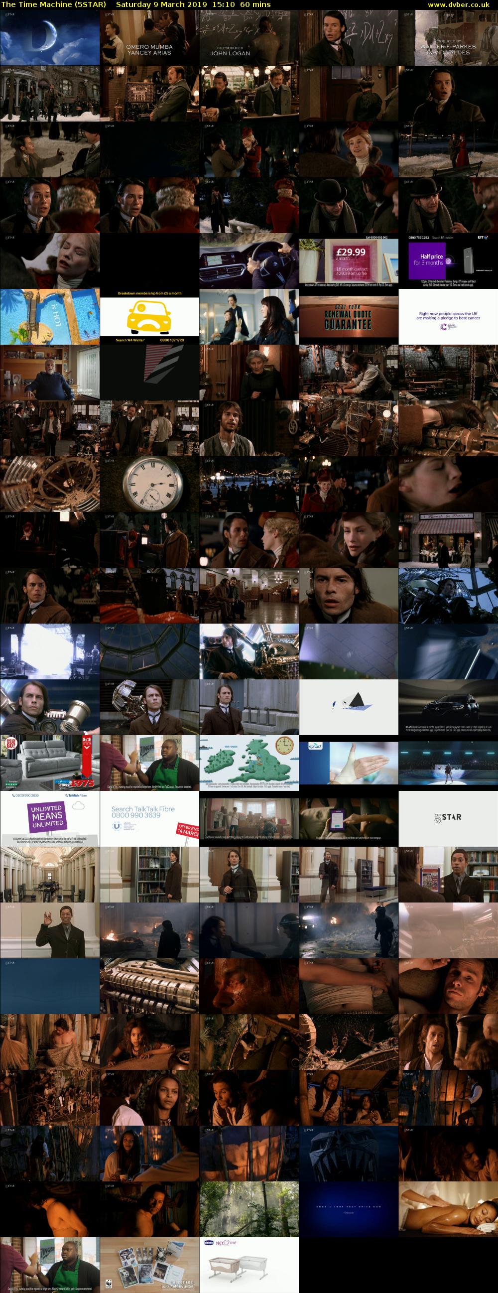 The Time Machine (5STAR) Saturday 9 March 2019 15:10 - 16:10