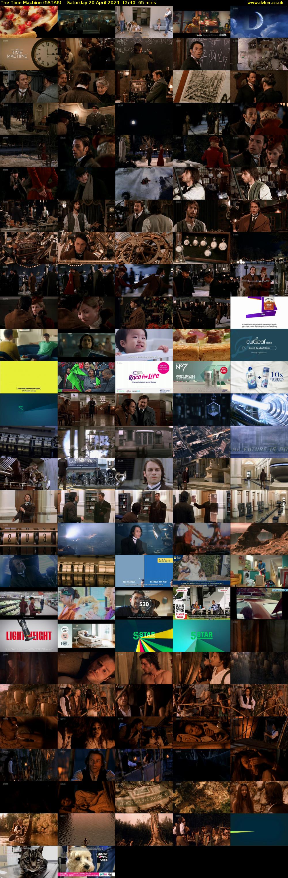 The Time Machine (5STAR) Saturday 20 April 2024 12:40 - 13:45