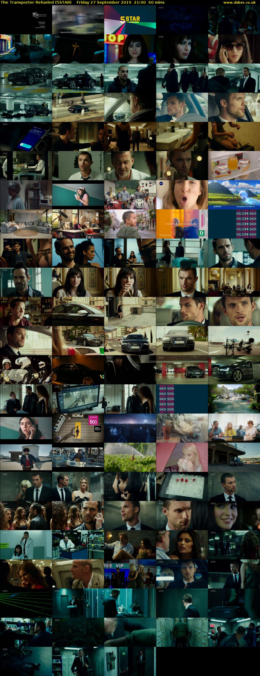 The Transporter Refueled (5STAR) Friday 27 September 2019 21:00 - 22:00