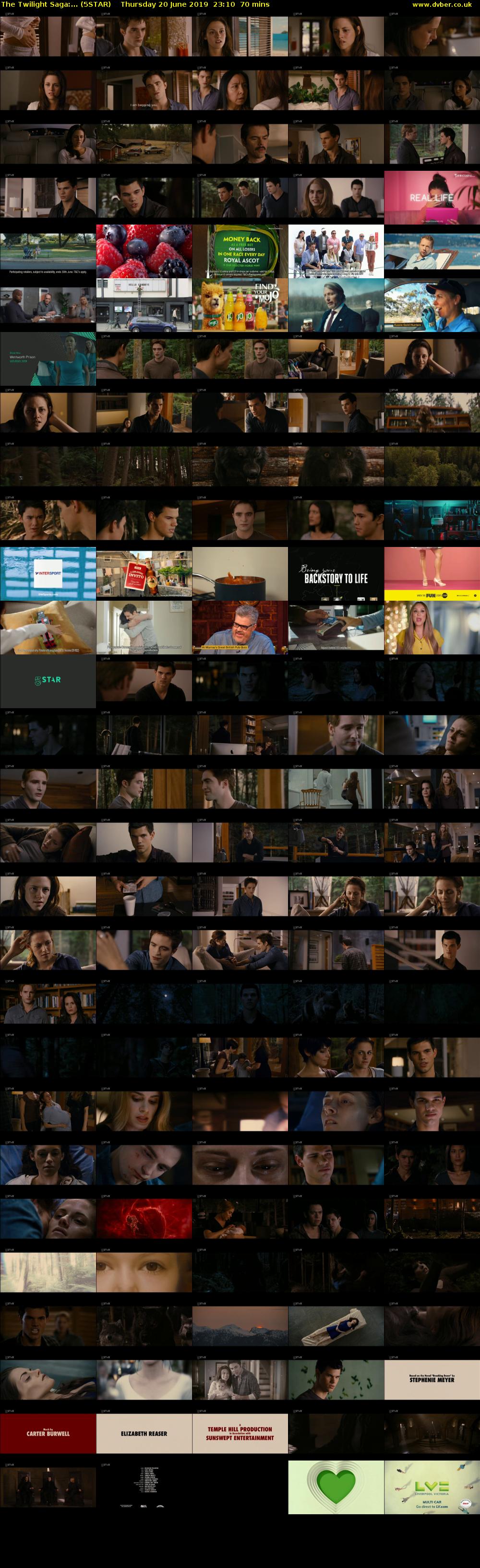 The Twilight Saga:... (5STAR) Thursday 20 June 2019 23:10 - 00:20