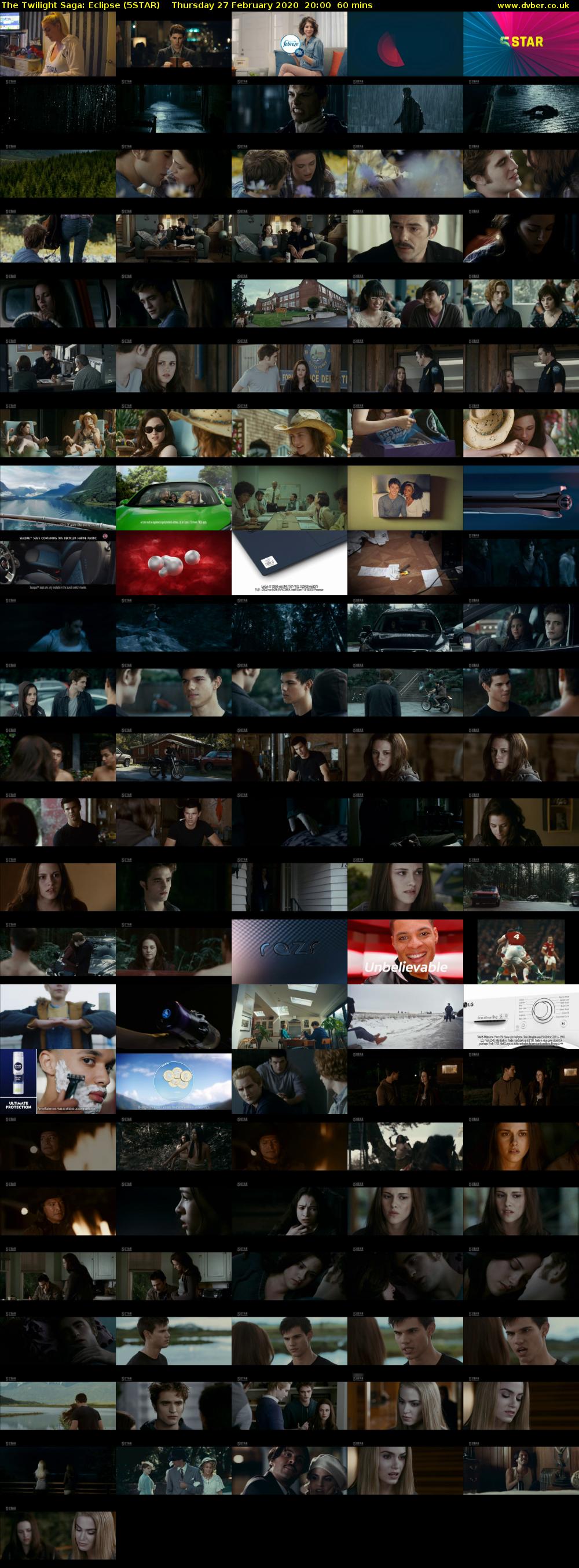 The Twilight Saga: Eclipse (5STAR) Thursday 27 February 2020 20:00 - 21:00