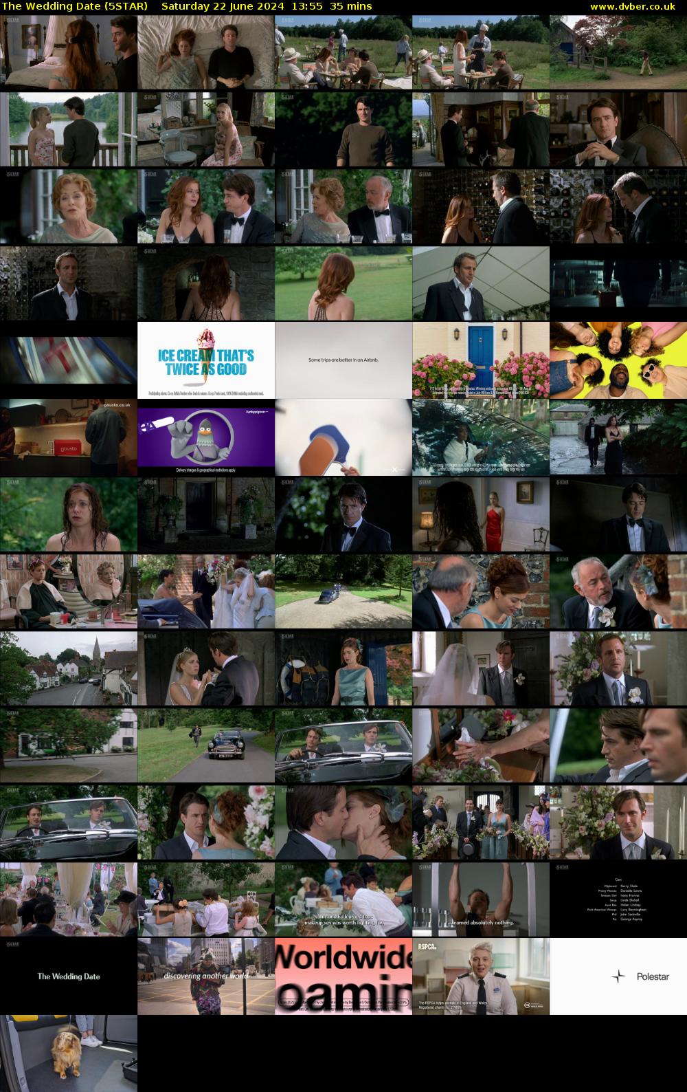 The Wedding Date (5STAR) Saturday 22 June 2024 13:55 - 14:30