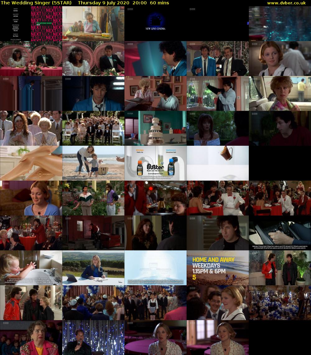 The Wedding Singer (5STAR) Thursday 9 July 2020 20:00 - 21:00