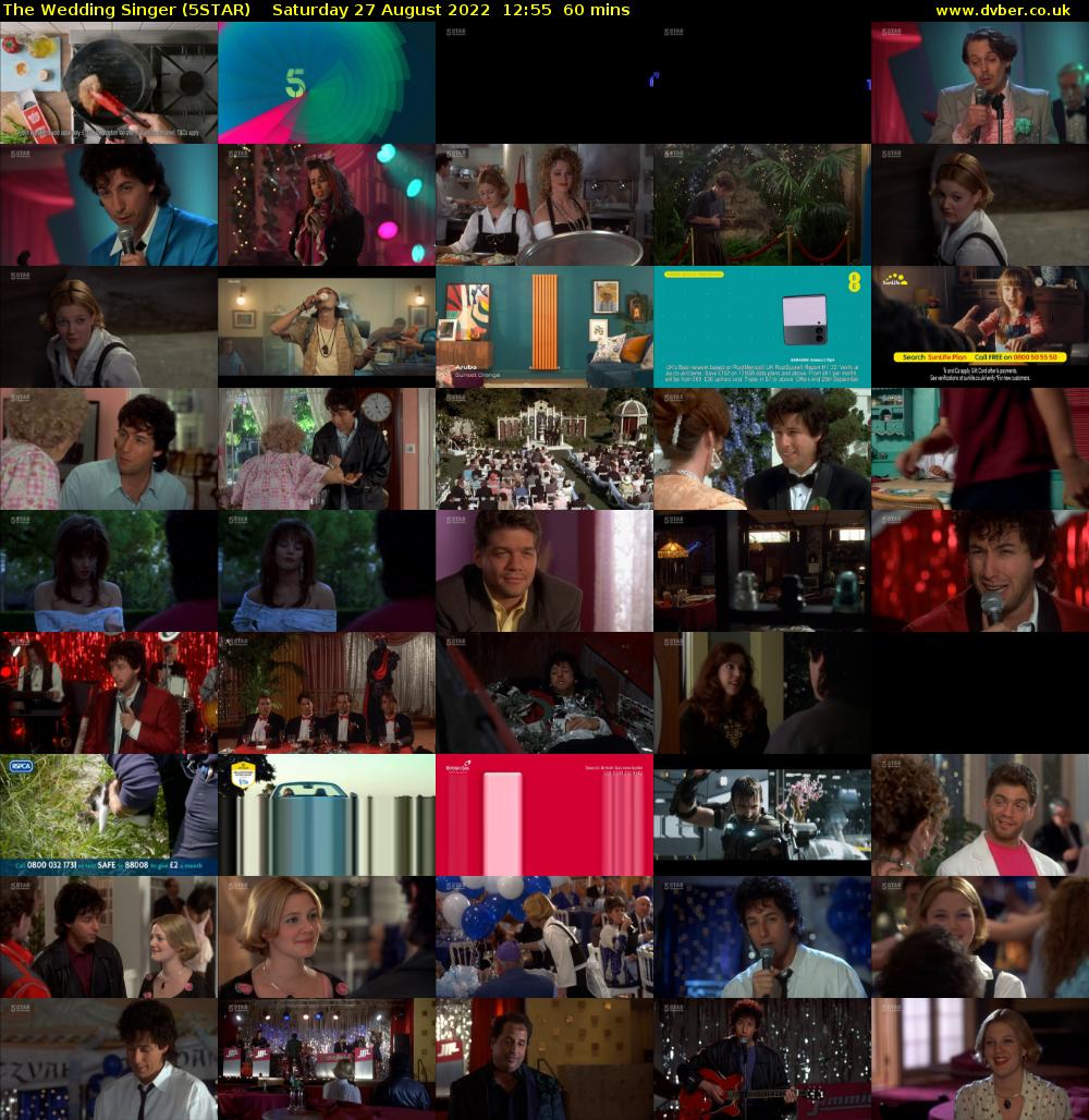 The Wedding Singer (5STAR) Saturday 27 August 2022 12:55 - 13:55