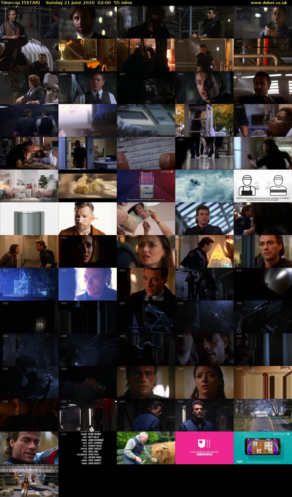 Timecop (5STAR) Sunday 21 June 2020 02:00 - 02:55
