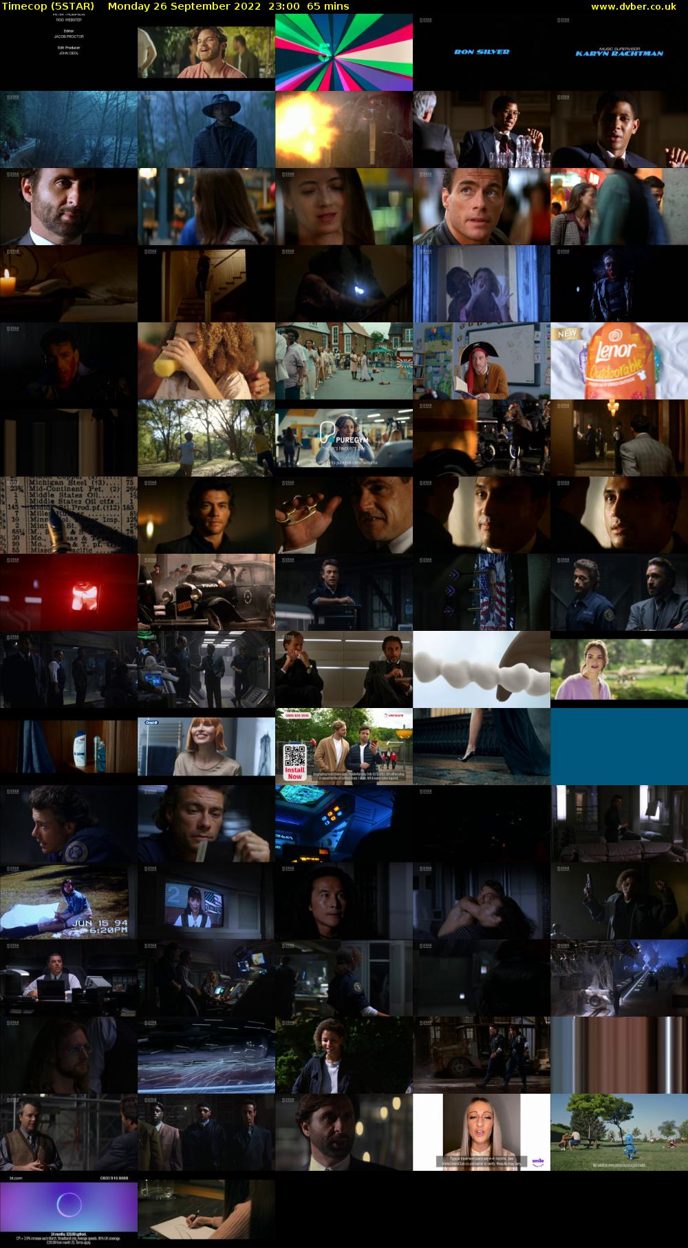 Timecop (5STAR) Monday 26 September 2022 23:00 - 00:05