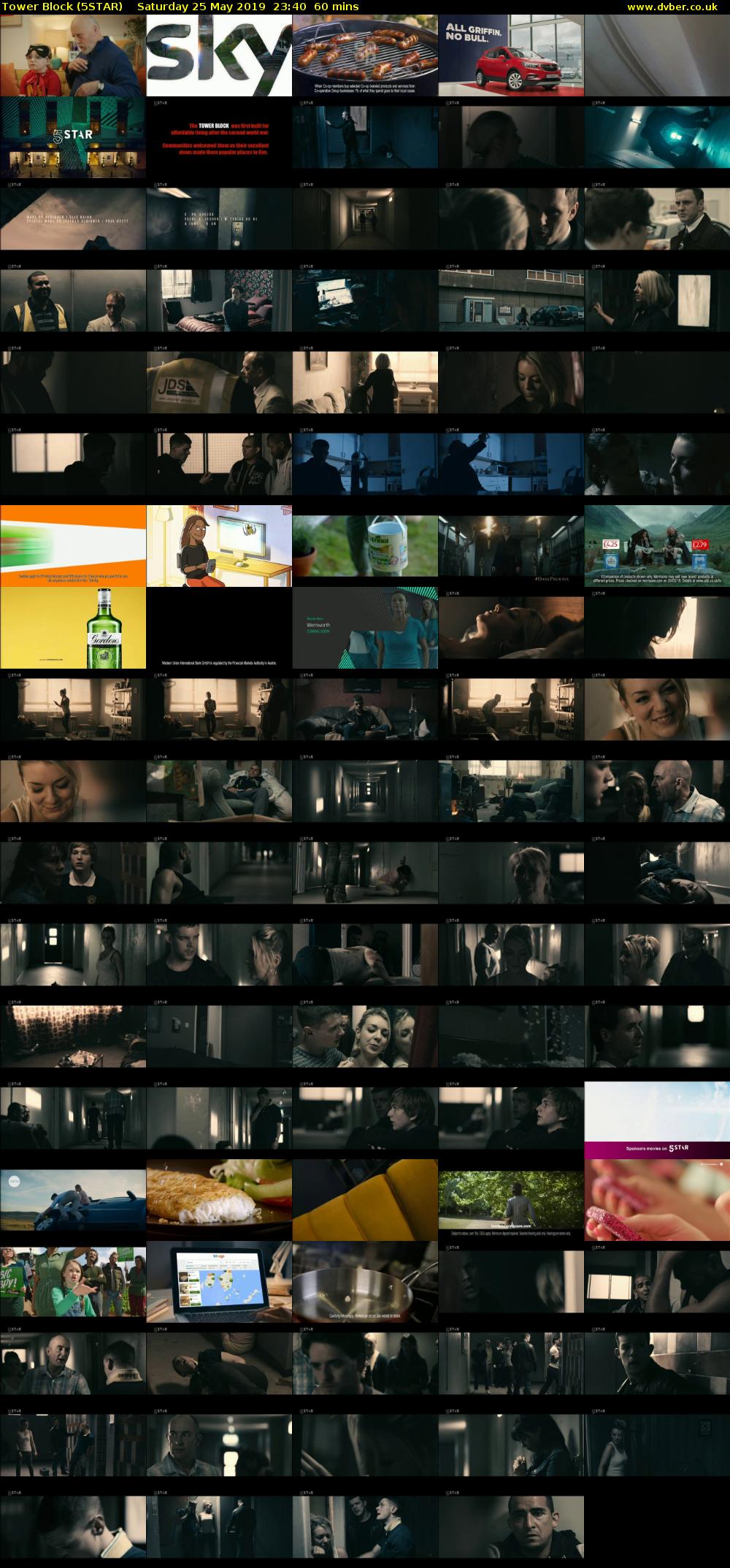 Tower Block (5STAR) Saturday 25 May 2019 23:40 - 00:40