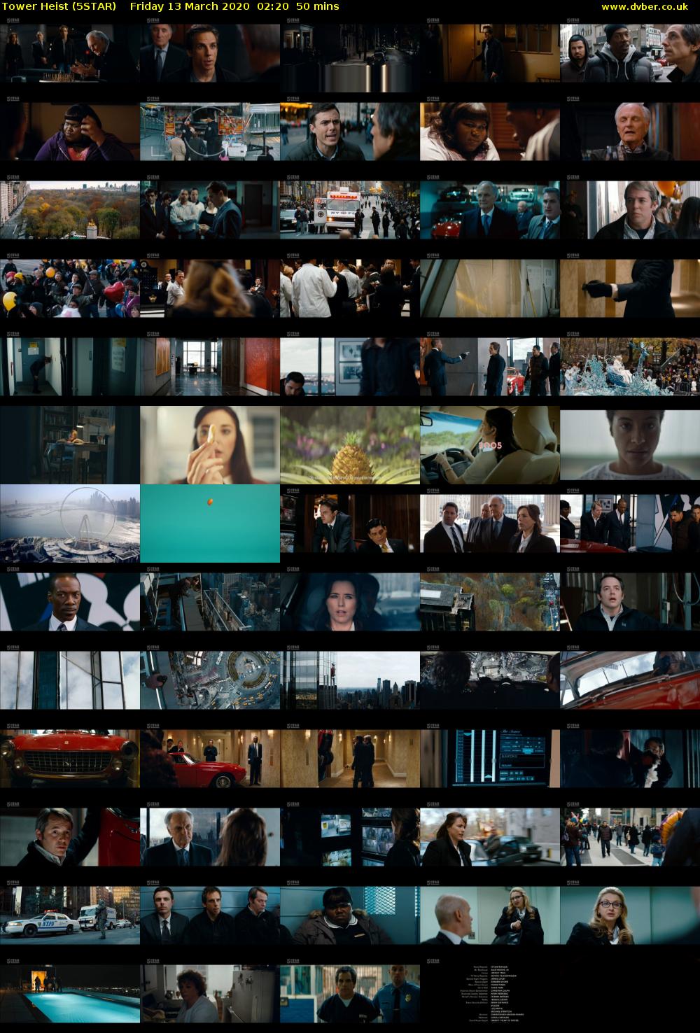 Tower Heist (5STAR) Friday 13 March 2020 02:20 - 03:10