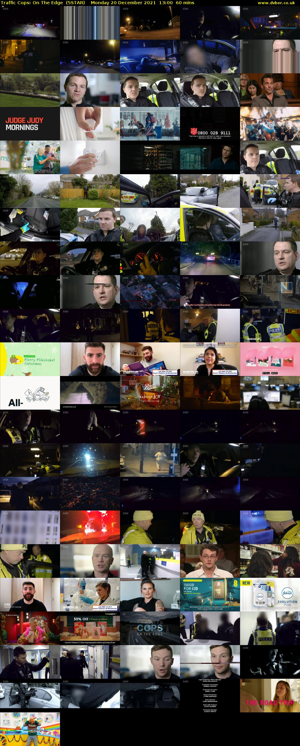 Traffic Cops: On The Edge  (5STAR) Monday 20 December 2021 13:00 - 14:00