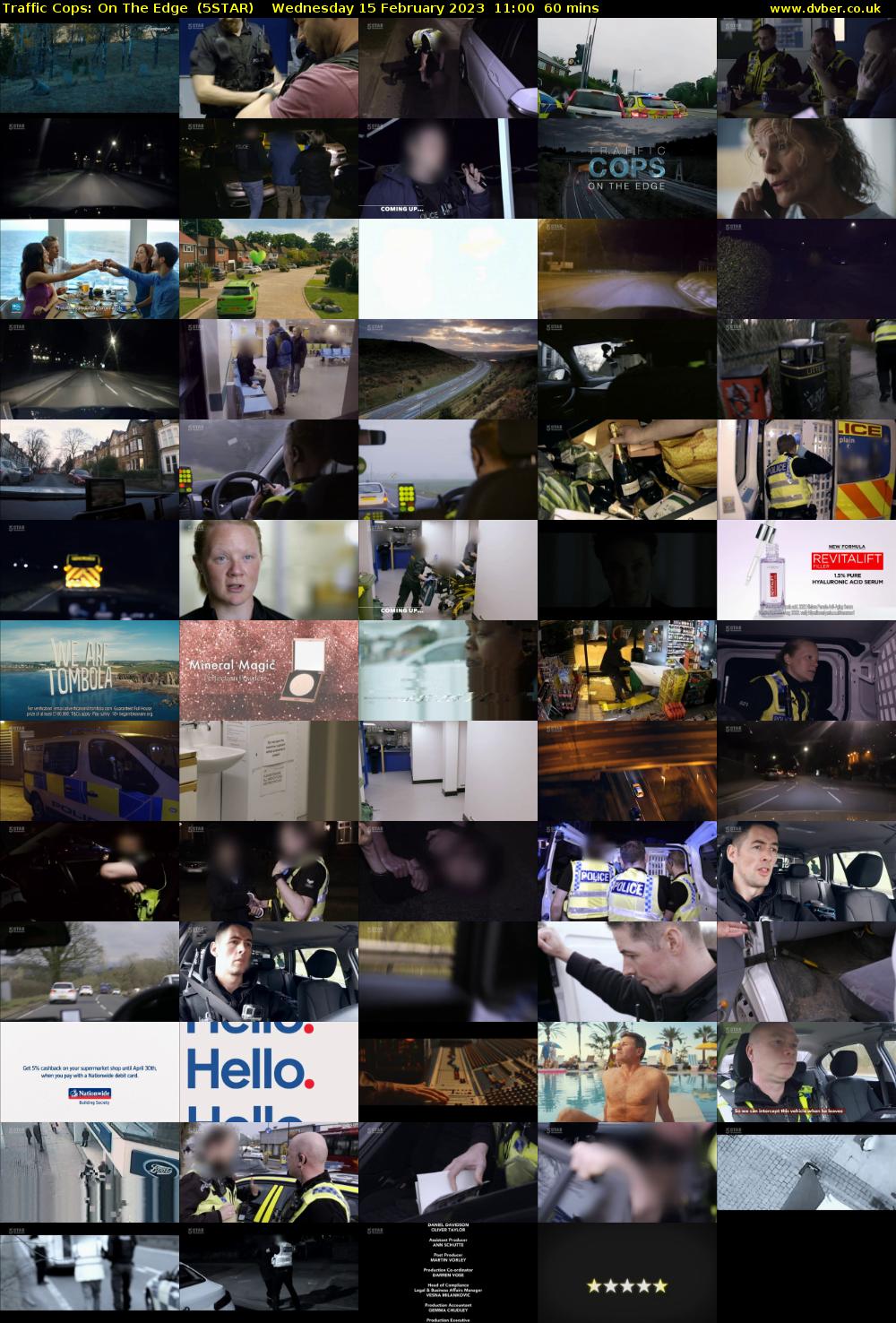 Traffic Cops: On The Edge  (5STAR) Wednesday 15 February 2023 11:00 - 12:00