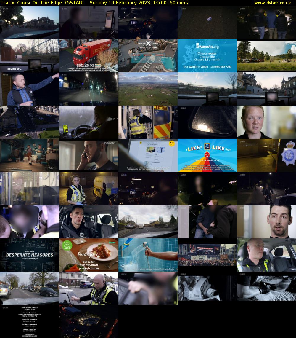 Traffic Cops: On The Edge  (5STAR) Sunday 19 February 2023 14:00 - 15:00