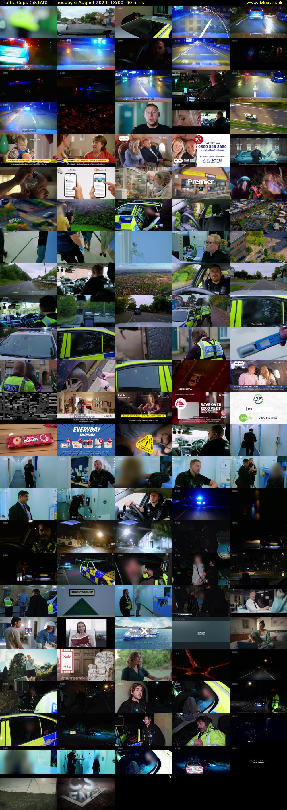Traffic Cops (5STAR) Tuesday 6 August 2024 13:00 - 14:00
