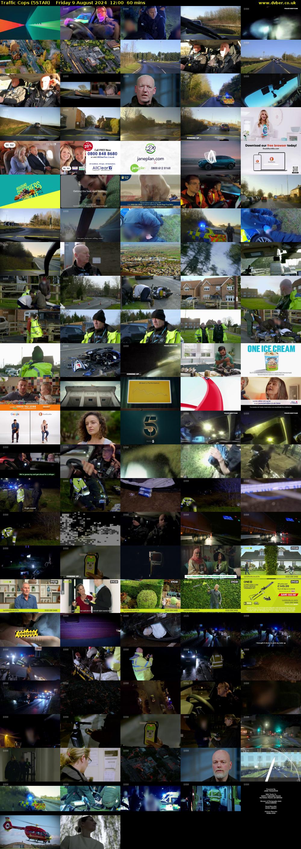 Traffic Cops (5STAR) Friday 9 August 2024 12:00 - 13:00