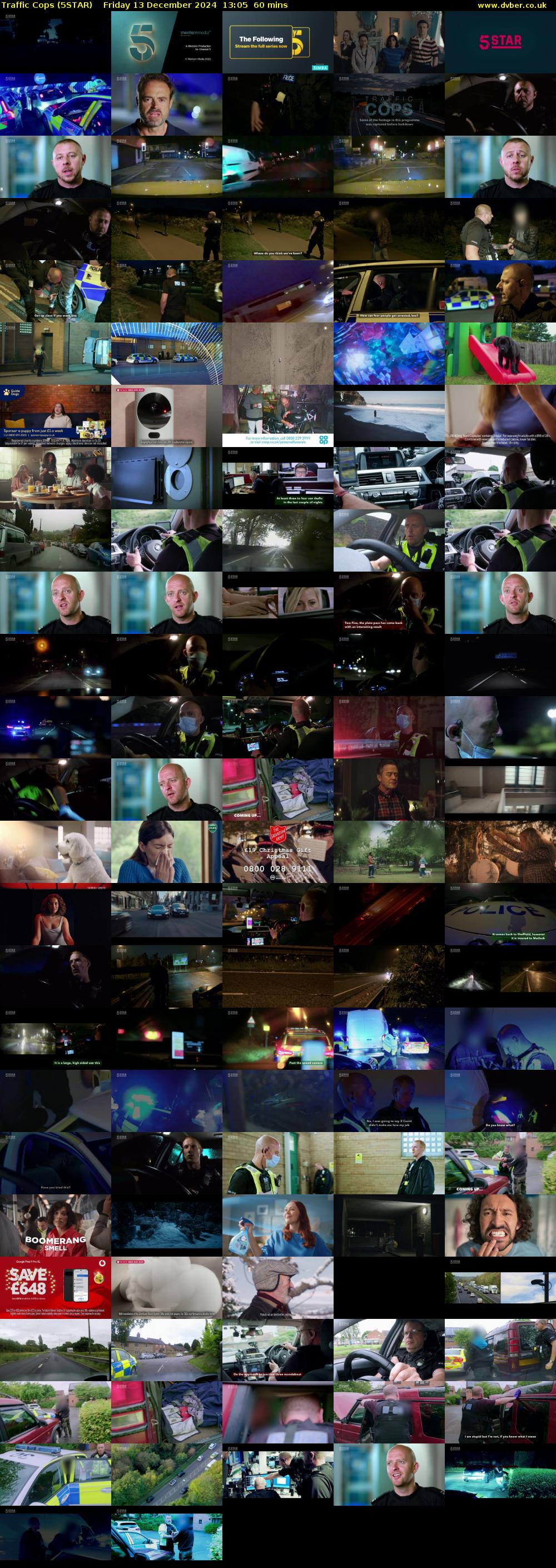 Traffic Cops (5STAR) Friday 13 December 2024 13:05 - 14:05
