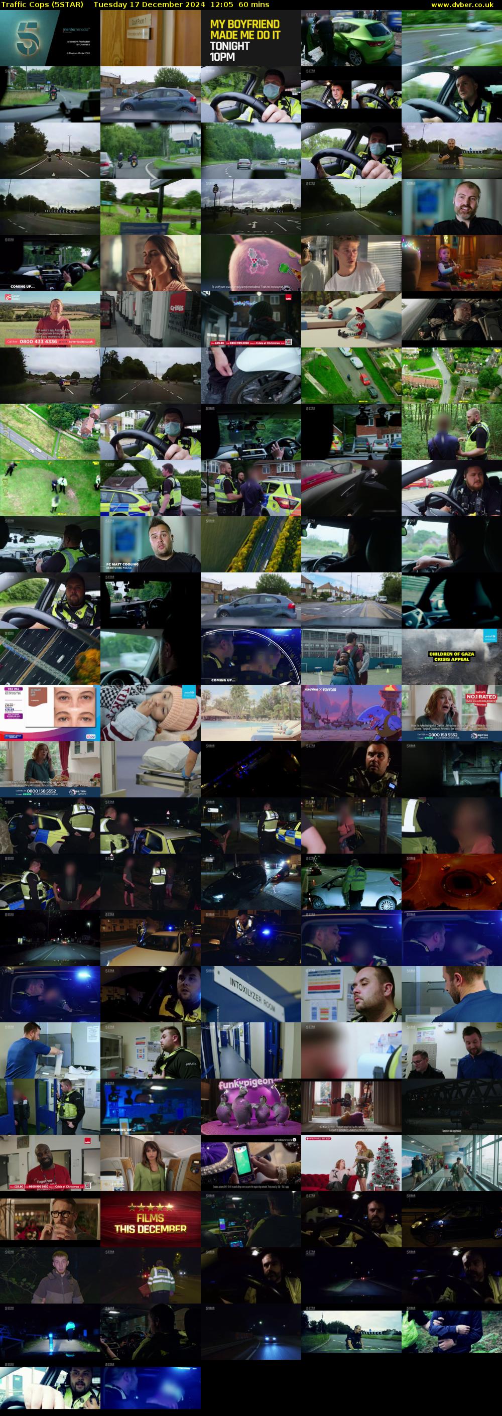 Traffic Cops (5STAR) Tuesday 17 December 2024 12:05 - 13:05