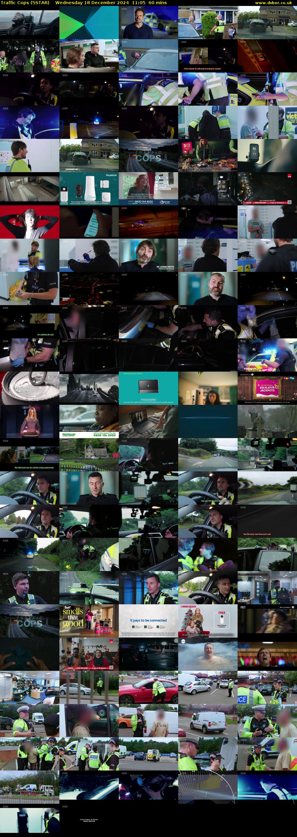 Traffic Cops (5STAR) Wednesday 18 December 2024 11:05 - 12:05
