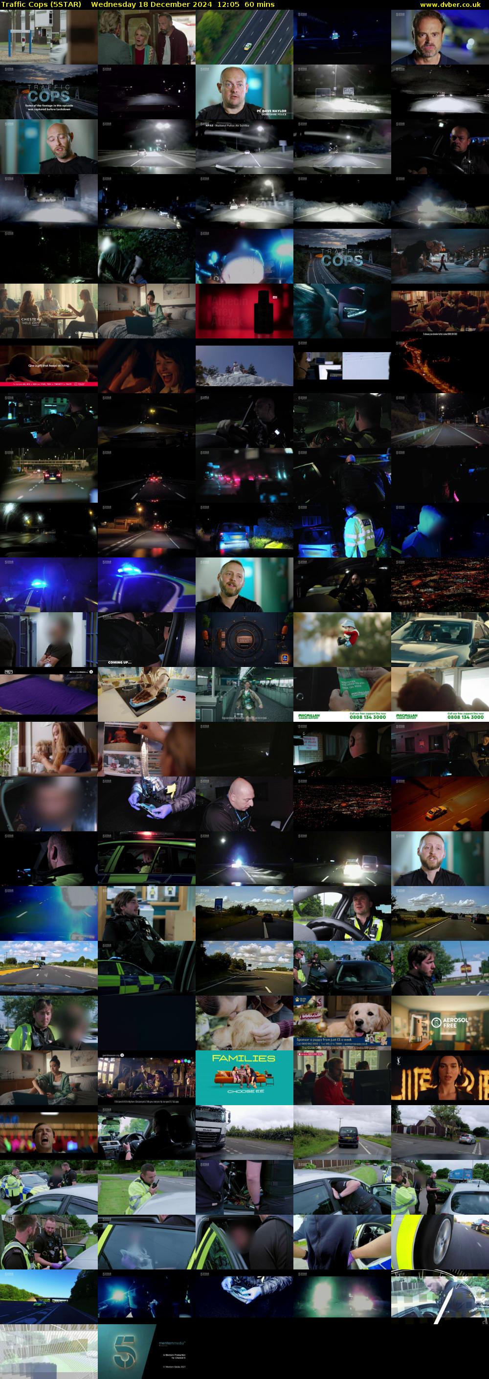 Traffic Cops (5STAR) Wednesday 18 December 2024 12:05 - 13:05