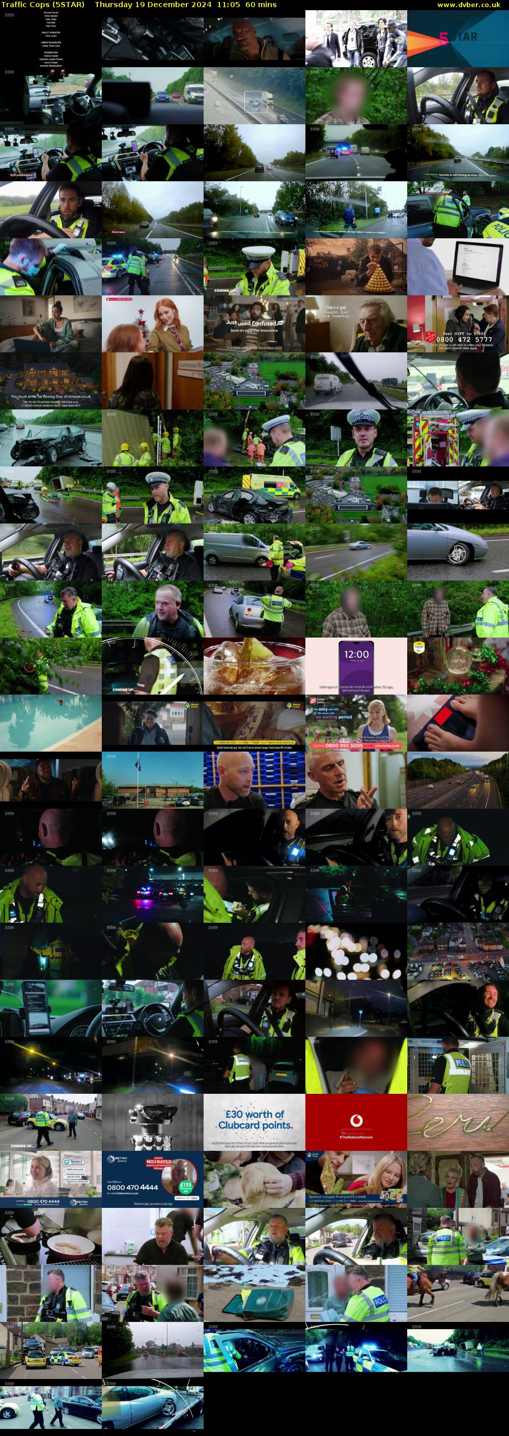 Traffic Cops (5STAR) Thursday 19 December 2024 11:05 - 12:05