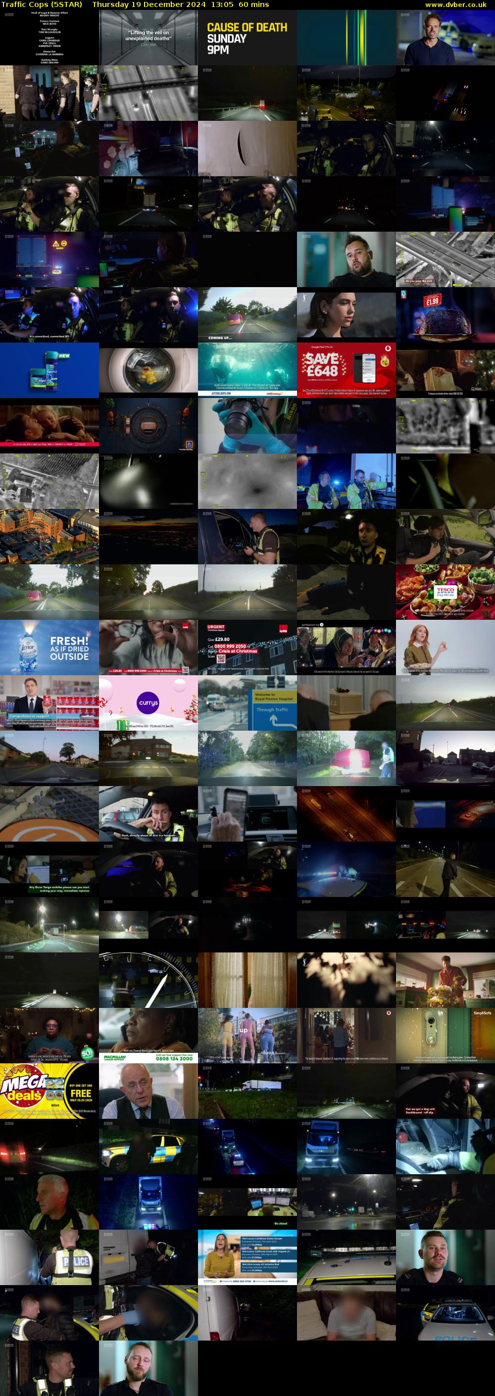 Traffic Cops (5STAR) Thursday 19 December 2024 13:05 - 14:05