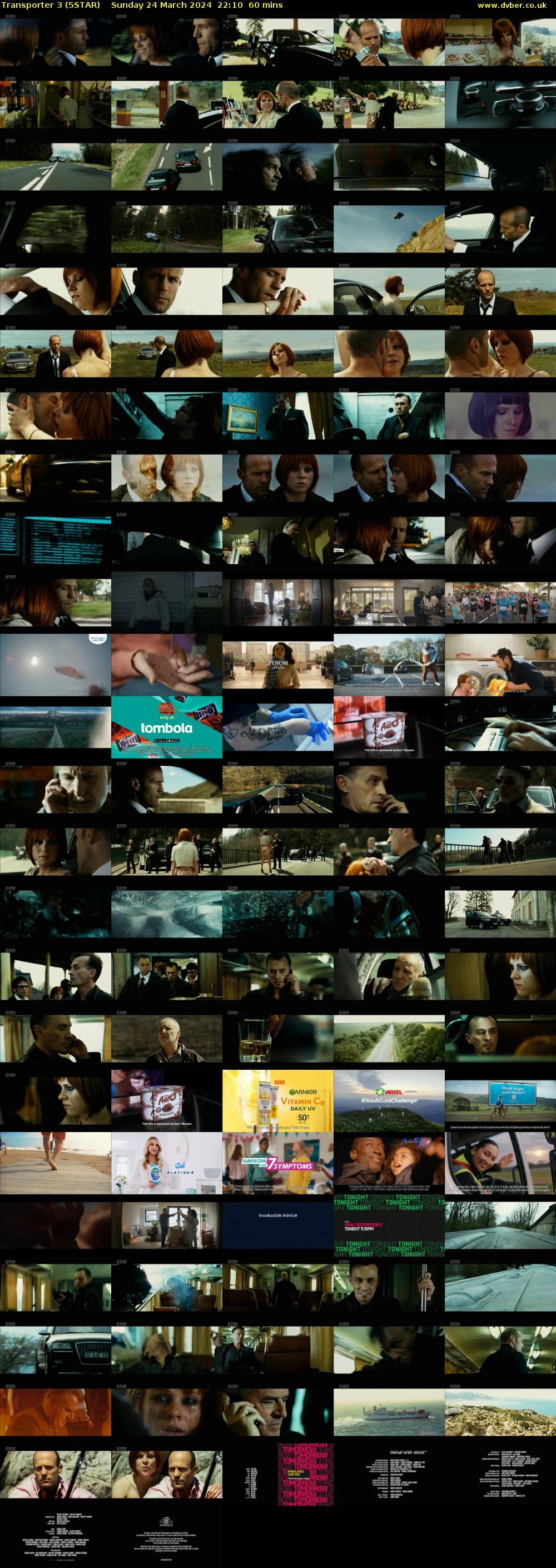 Transporter 3 (5STAR) Sunday 24 March 2024 22:10 - 23:10