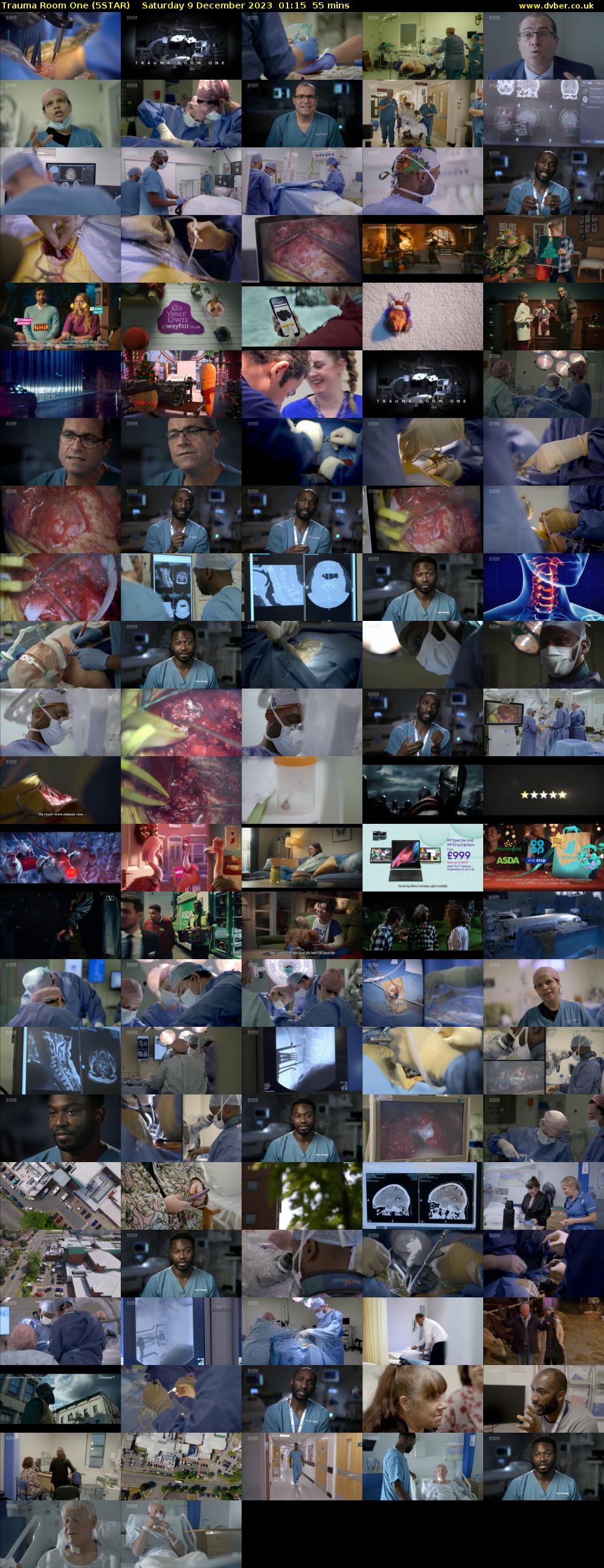 Trauma Room One (5STAR) Saturday 9 December 2023 01:15 - 02:10