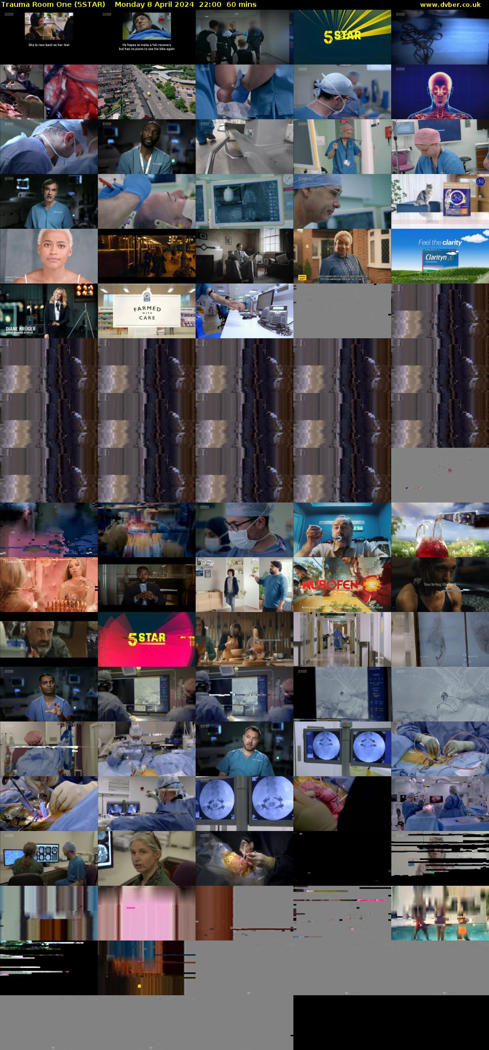 Trauma Room One (5STAR) Monday 8 April 2024 22:00 - 23:00