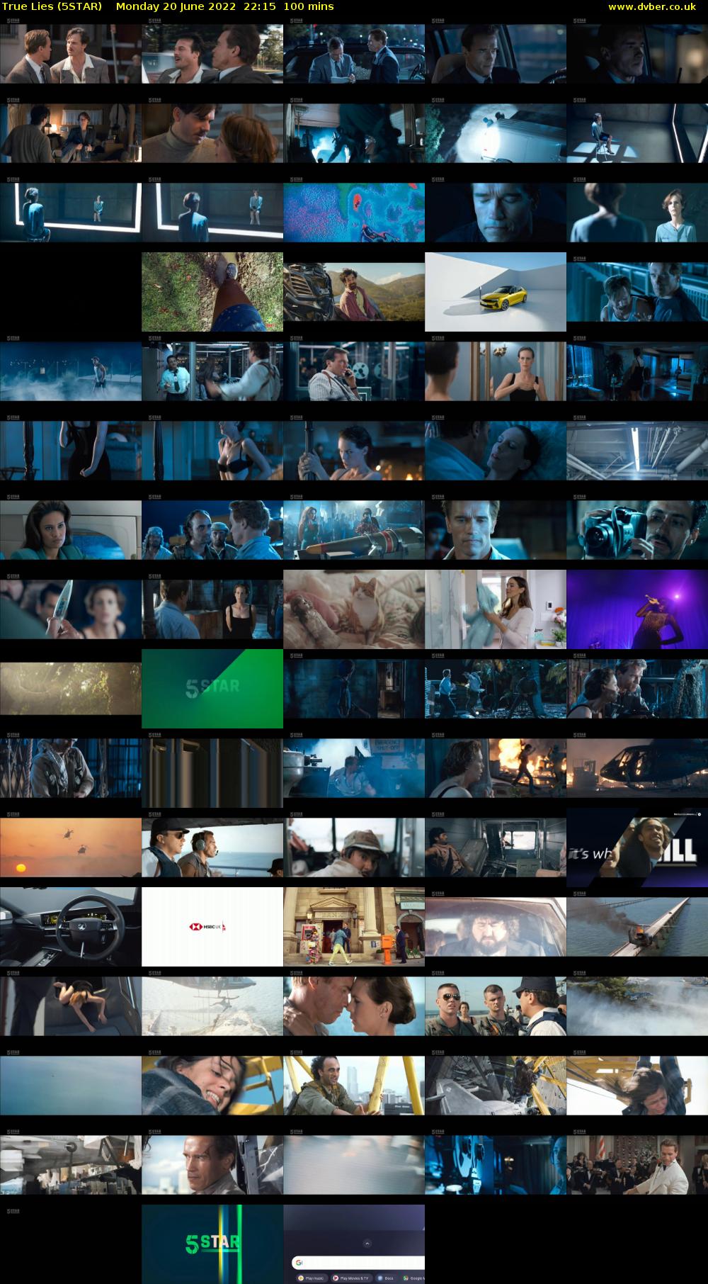 True Lies (5STAR) Monday 20 June 2022 22:15 - 23:55