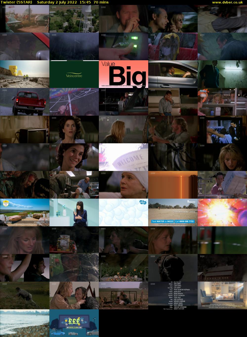 Twister (5STAR) Saturday 2 July 2022 15:45 - 16:55