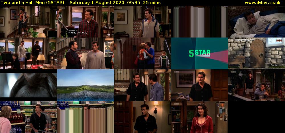 Two and a Half Men (5STAR) Saturday 1 August 2020 09:35 - 10:00