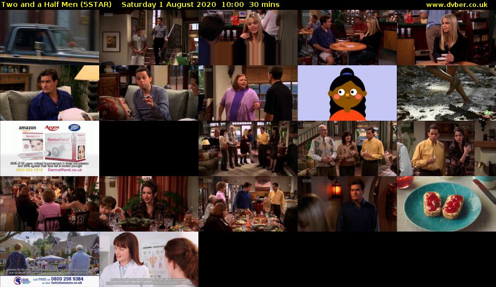 Two and a Half Men (5STAR) Saturday 1 August 2020 10:00 - 10:30
