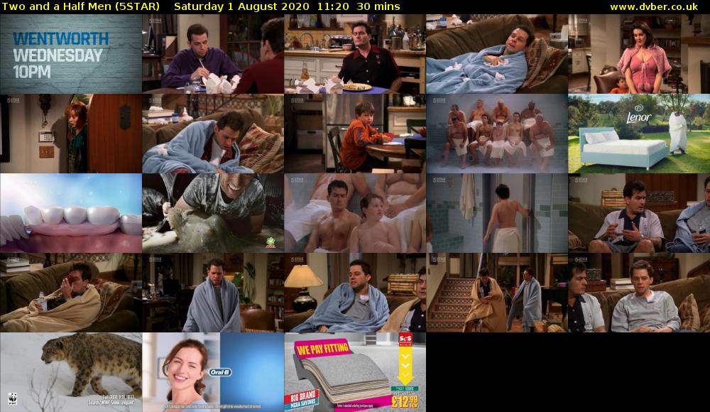 Two and a Half Men (5STAR) Saturday 1 August 2020 11:20 - 11:50