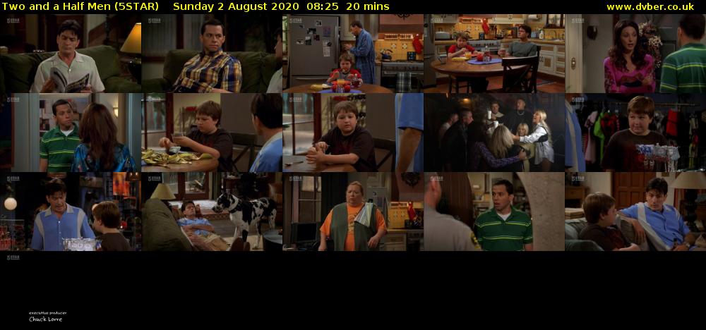 Two and a Half Men (5STAR) Sunday 2 August 2020 08:25 - 08:45