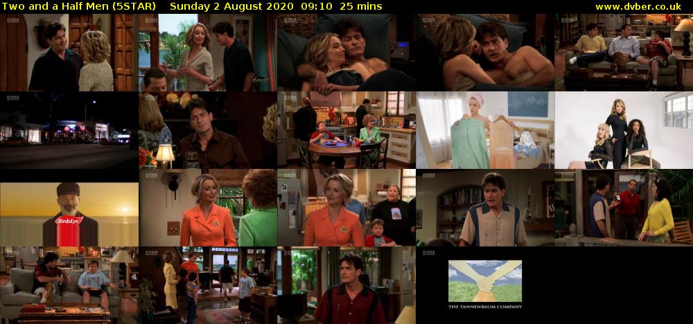 Two and a Half Men (5STAR) Sunday 2 August 2020 09:10 - 09:35