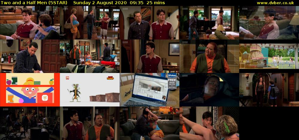 Two and a Half Men (5STAR) Sunday 2 August 2020 09:35 - 10:00