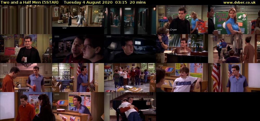 Two and a Half Men (5STAR) Tuesday 4 August 2020 03:15 - 03:35
