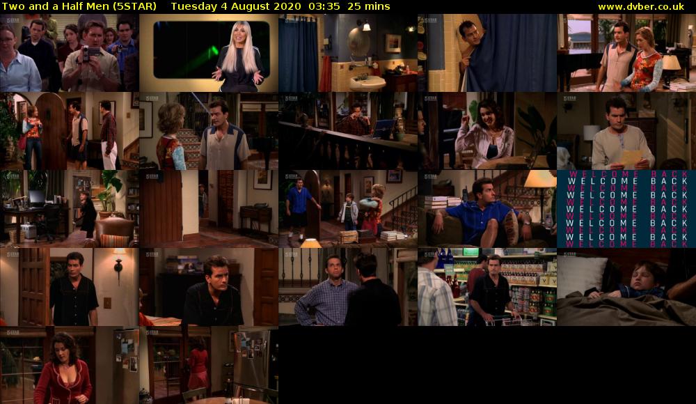 Two and a Half Men (5STAR) Tuesday 4 August 2020 03:35 - 04:00