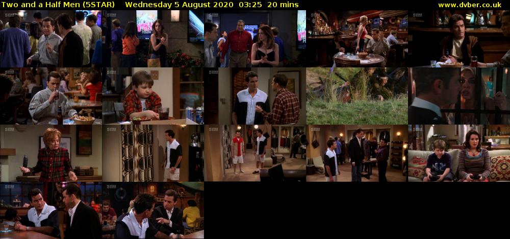 Two and a Half Men (5STAR) Wednesday 5 August 2020 03:25 - 03:45