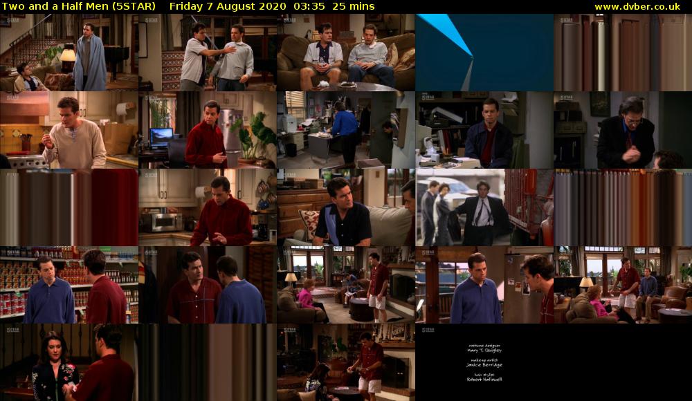 Two and a Half Men (5STAR) Friday 7 August 2020 03:35 - 04:00