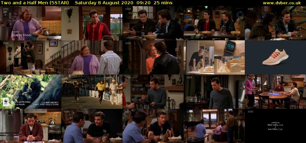 Two and a Half Men (5STAR) Saturday 8 August 2020 09:20 - 09:45