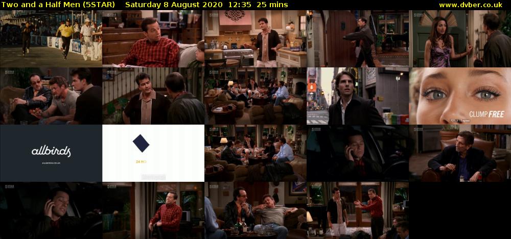 Two and a Half Men (5STAR) Saturday 8 August 2020 12:35 - 13:00