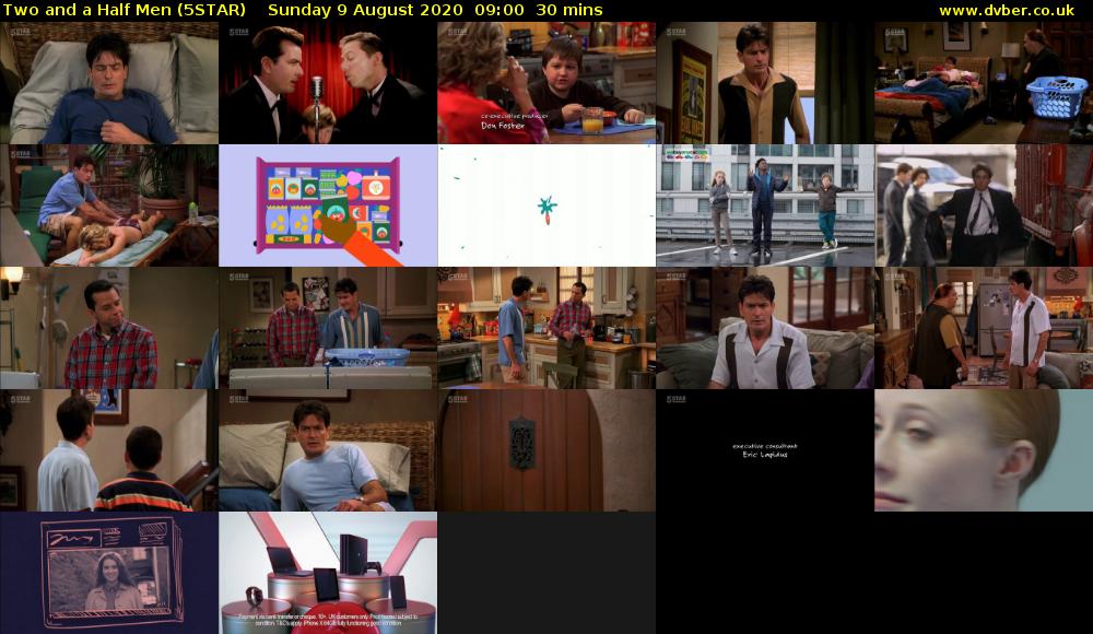 Two and a Half Men (5STAR) Sunday 9 August 2020 09:00 - 09:30