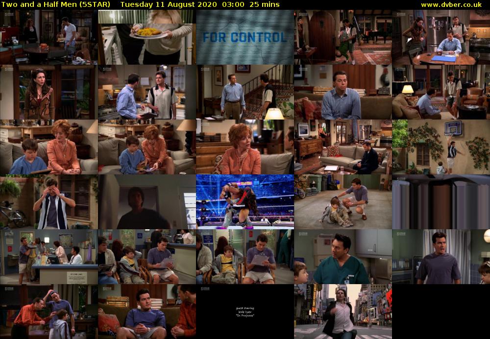Two and a Half Men (5STAR) Tuesday 11 August 2020 03:00 - 03:25