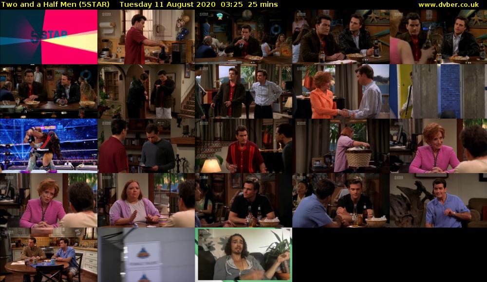 Two and a Half Men (5STAR) Tuesday 11 August 2020 03:25 - 03:50