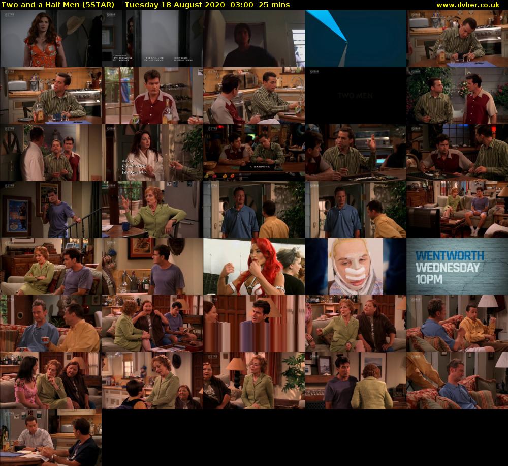 Two and a Half Men (5STAR) Tuesday 18 August 2020 03:00 - 03:25
